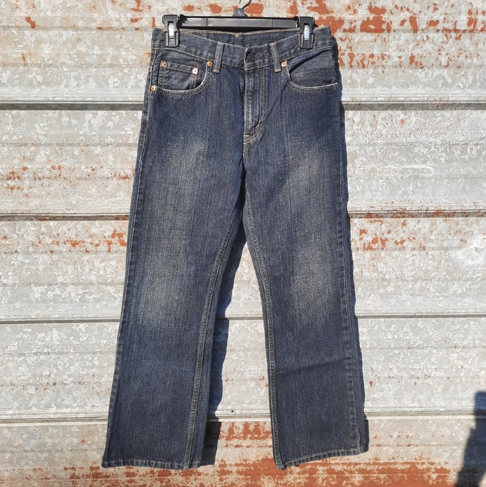 NWOT Levi Strauss Dark Denim 527 Bootcut Jeans